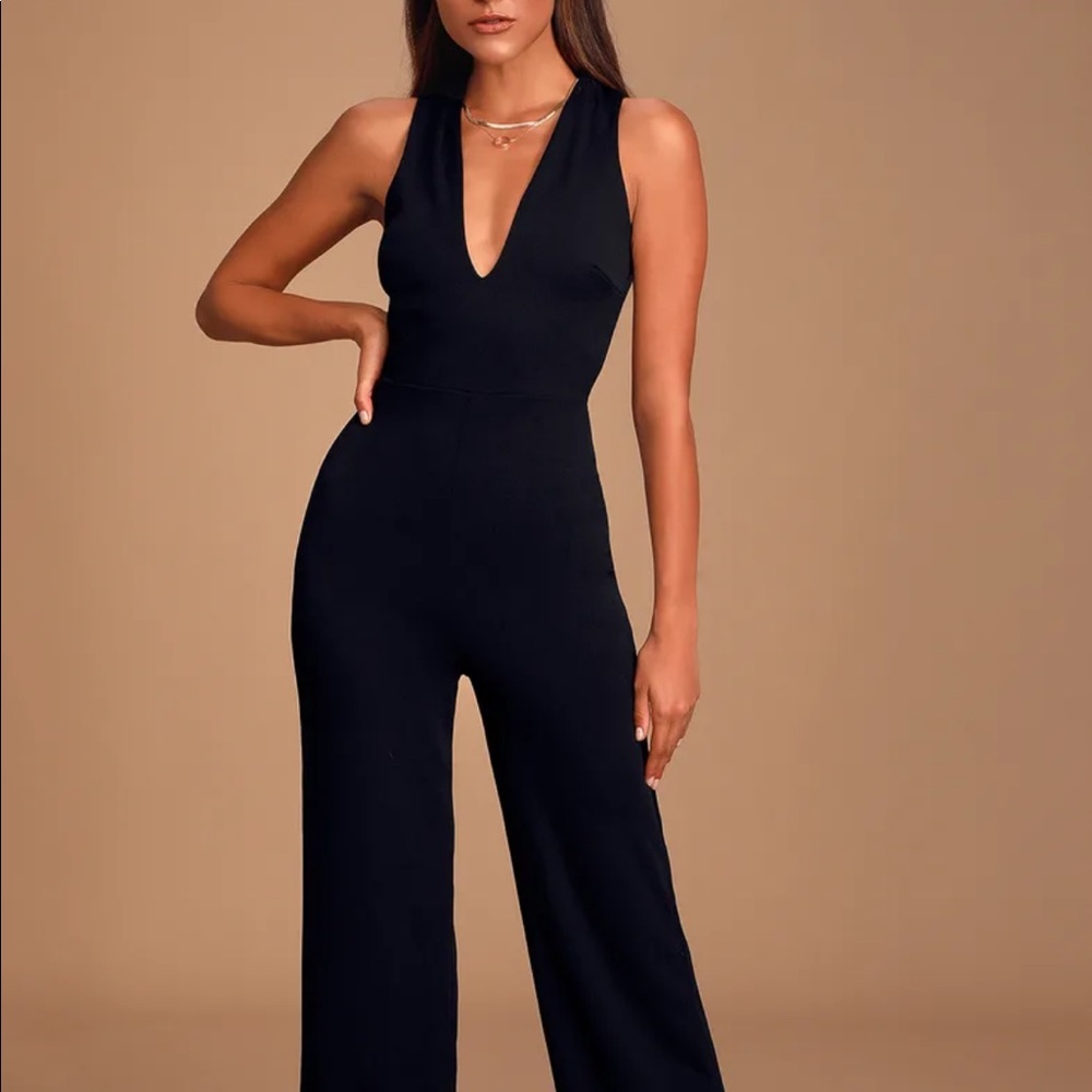 Black jumpsuit